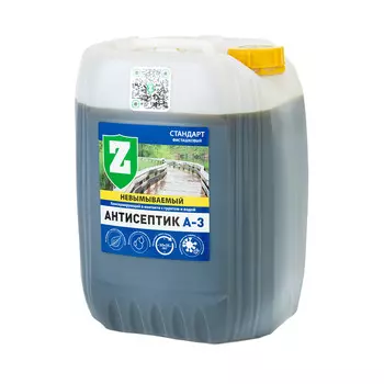 Антисептик Зелест А-3 Стандарт невымываемый для дерева биозащитный 10 кг зеленый