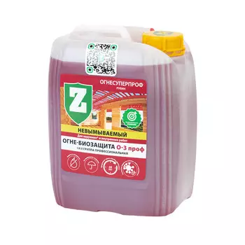 Антисептик Зелест О-3 Проф Огнесуперпроф огнебиозащитный I группа рубин 5 кг
