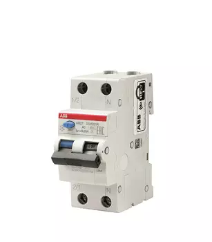 Автомат дифференциальный ABB DSH201R 16А 30 мА 1P+N тип АС 4,5 кА (2CSR245072R1164)
