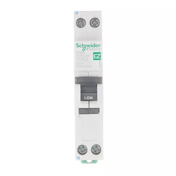 Автомат дифференциальный Schneider Electric Easy9 20А 1P+N тип AC 30 мА компактный (EZ9D33620)