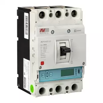 Автоматический выключатель в литом корпусе EKF Averes AV Power-2/3-ETU 6.0 3P 250А 100 кА 400/690 В (mccb-23-250H-6.0-av)
