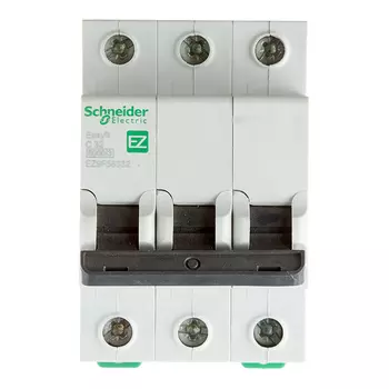 Автоматический выключатель Schneider Electric Easy9 3P 32А тип C 6 кА 220 В на DIN-рейку (EZ9F56332)