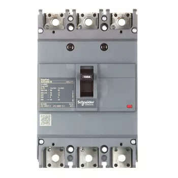 Автоматический выключатель Systeme Electric Easypact EZC250N TMD 3P 160А 25 кА 380 В на монтажную плату (EZC250N3160)