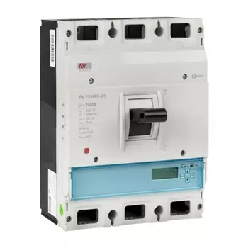 Автоматический выключатель в литом корпусе EKF Averes Power 3P 1000А 50 кА 690 В (mccb-43-1000-6.0-av)