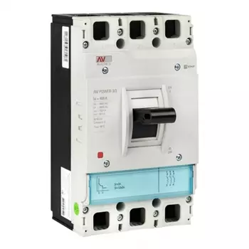 Автоматический выключатель в литом корпусе EKF Averes AV Power-3/3-TR 3P 400А 35 кА 400/690 В (mccb-33-400-TR-av)