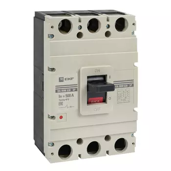 Автоматический выключатель в литом корпусе EKF PROxima ВА-99М-630 3P 500А 50 кА 400 В (mccb99-630-500m)