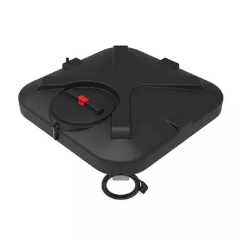 Бак для душа с подогревом 150 л Rostok с лейкой