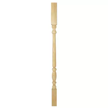 Балясина 45х45х900 мм Пять колец буковая