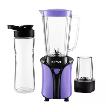Блендер стационарный Kitfort КТ-3034-1 350 Вт 1 л фиолетовый