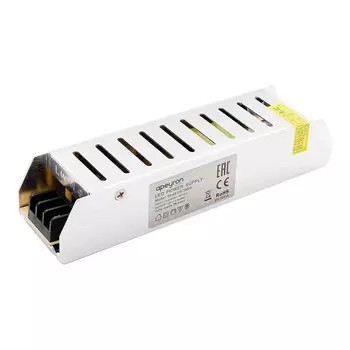 Блок питания для светодиодной ленты Apeyron 220/12 В 75 Вт IP20 (03-48)