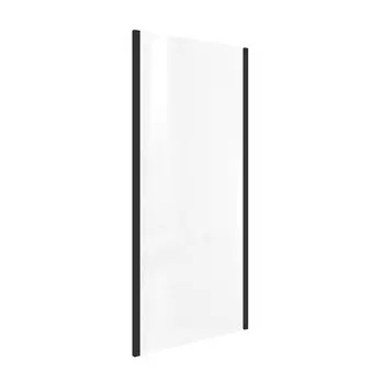 Боковая стенка Good Door Lite SP-80-C-B черная 80х190 см стекло прозрачное 5 мм (ЛТ00017)