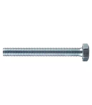 Болт оцинкованный M6x50 мм DIN 933 (40 шт.)