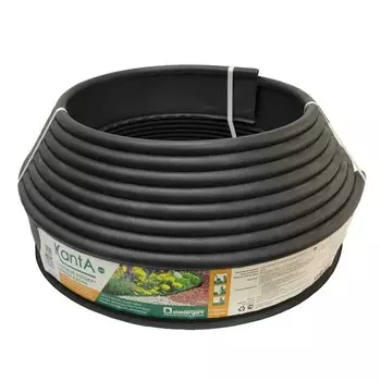 Бордюрная лента Standartpark 0,1х10 м пластиковая черная