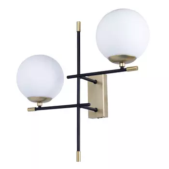 Бра Arte Lamp Arkab E14 80 Вт 220 В черное IP20 (A2225AP-2BK)
