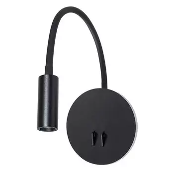 Бра Arte Lamp Electra светодиодное 9 Вт 220 В черное 3000К IP20 (A8231AP-1BK)