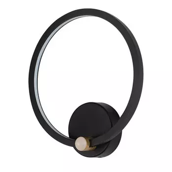Бра Arte Lamp Errai светодиодное 15 Вт 220 В черное 4000К IP20 (A2195AP-1BK)