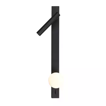 Бра Arte Lamp светодиодное 10 Вт 220 В черное 4000К IP20 (A2172AP-2BK)
