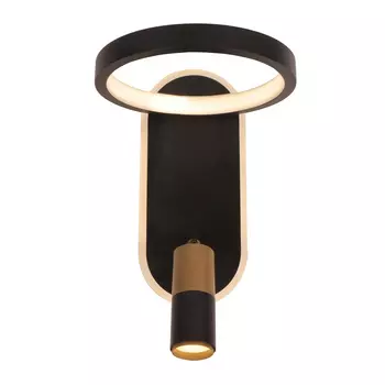 Бра Arte Lamp Toliman светодиодное 42 Вт 230 В черное 4000К IP20 (A2613AP-2BK)