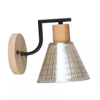 Бра De City Дэла Е27 60 Вт 220 В черное IP20 (635027201)