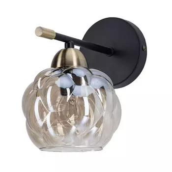 Бра De Markt Гамбург (605027101) E14 40 Вт 220 В бронза/черный IP20