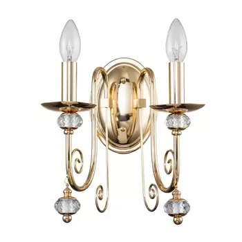 Бра Escada Shine E14 80 Вт 220 В золото IP20 (678/2A Gold)