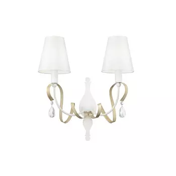 Бра Maytoni Intreccio (ARM010-02-W) E14 40 Вт 220-240 В белое IP20