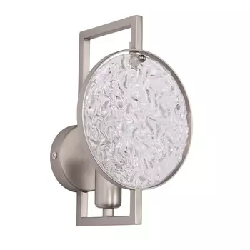 Бра MW Илоника Е14 40 Вт 220 В никель IP20 (451022701)