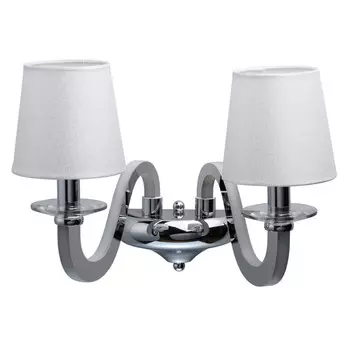 Бра RegenBogen Ротенбург E14 94 Вт 220 В хром IP20 (659021402)