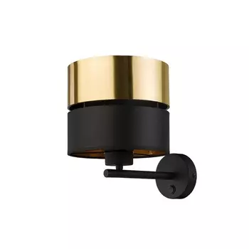 Бра TK Lighting Hilton (a049362) E27 15 Вт 230 В черное IP20