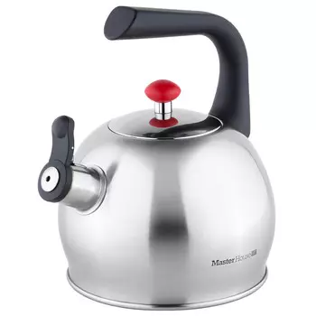 Чайник со свистком нержавеющая сталь Master House Valentino 2,5 л