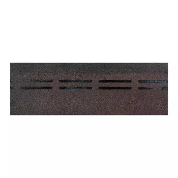 Черепица гибкая коньково-карнизная Docke PIE Eurasia красная 11/22 пог.м