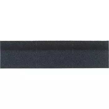 Черепица гибкая коньково-карнизная Шинглас темно-серая 12/20 пог.м