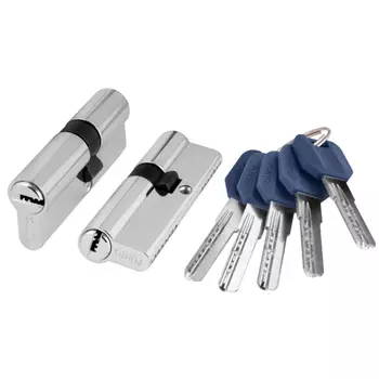 Цилиндр Punto Z4000 70 30х40 мм ключ/ключ хром