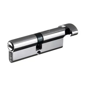 Цилиндр Punto Z4002 90 45х45 мм ключ/вертушка хром