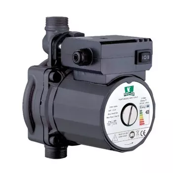 Циркуляционный насос для повышения давления Pumpman DN15 подъем 9 м 180 мм с гайками (GRS12-9-Z)