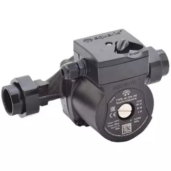 Циркуляционный насос для систем отопления Aquario AC 254-180 DN25 подъем 4 м 180 мм с гайками (5354)