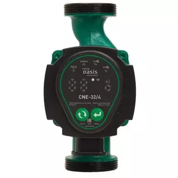 Циркуляционный насос для систем отопления Oasis CNE-32/4 DN32 подъем 4 м 180 мм