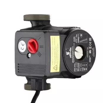 Циркуляционный насос для систем отопления Pumpman DN25 подъем 6 м 130 мм с гайками (GRS25/6-130)