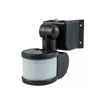 Датчик движения настенный Duwi DD-06 IP44 230 В 270 градусов до 12 м черный (25829 2)