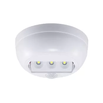 Светильник с датчиком движения Duwi Nightlux IP20 230 В 120 градусов до 4 м белый (25835 3)