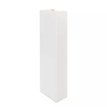 Декоративная рейка МДФ 40х22х2750 мм белый глянец