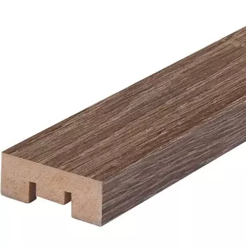 Декоративная рейка МДФ 50х16х2700 мм дуб винтаж Стильный Дом