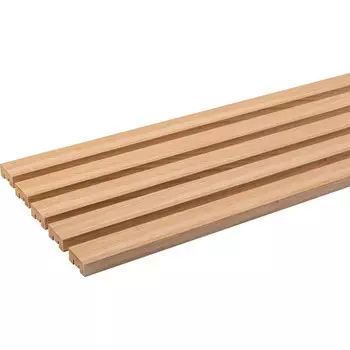 Декоративная рейка МДФ 50х16х2700 мм скандинавский дуб Стильный Дом