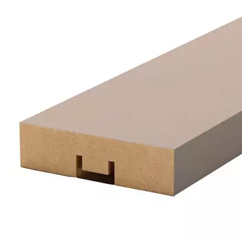 Декоративная рейка МДФ 60х16х2700 мм sangrau Stella