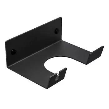 Держатель для фена Граф Держалкин на шуруп металл черный (GDD-012-ч)