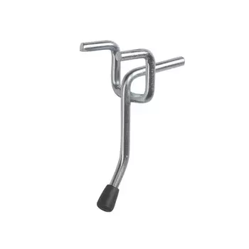 Держатель для перфорированных панелей металл 25х60х50 мм (3 шт.)