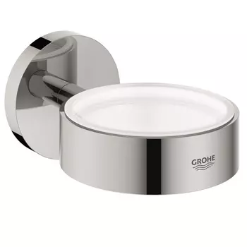 Держатель для стакана/мыльницы/дозатора Grohe Essentials на шуруп металл/пластик хром (40369001)