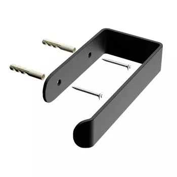 Держатель для туалетной бумаги Граф Держалкин сталь черный (GDD-003-ч)