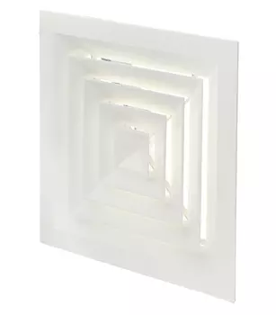 Диффузор потолочный квадратный Era Pro ДП4 450х450 мм