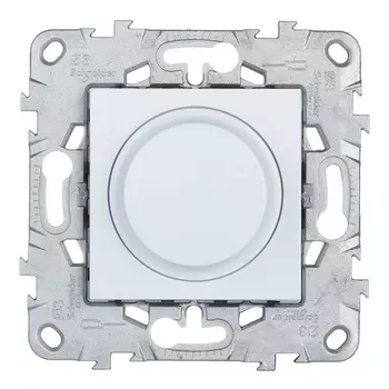 Диммер Schneider Electric Unica NEW встраиваемый белый поворотно-нажимной (NU551418)